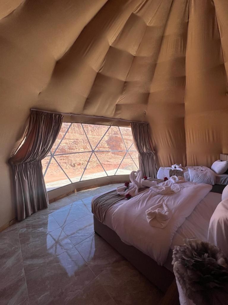 Hotel Maraheb Luxury Camp Wadi Rum Esterno foto